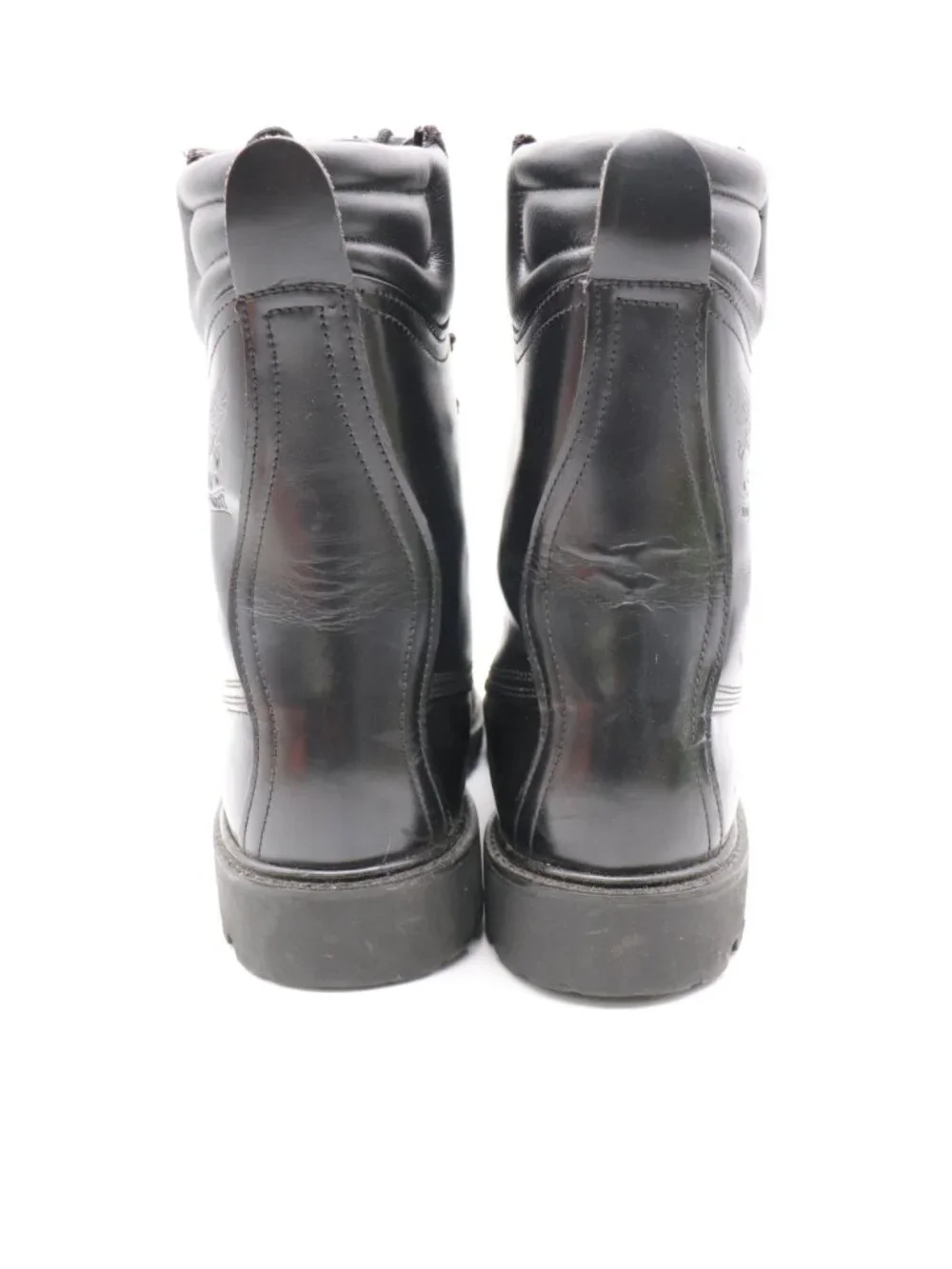 Southwest Boot Co Firefighting Steel Toe Boots Men’s 9.5 E Black Leather Vibram